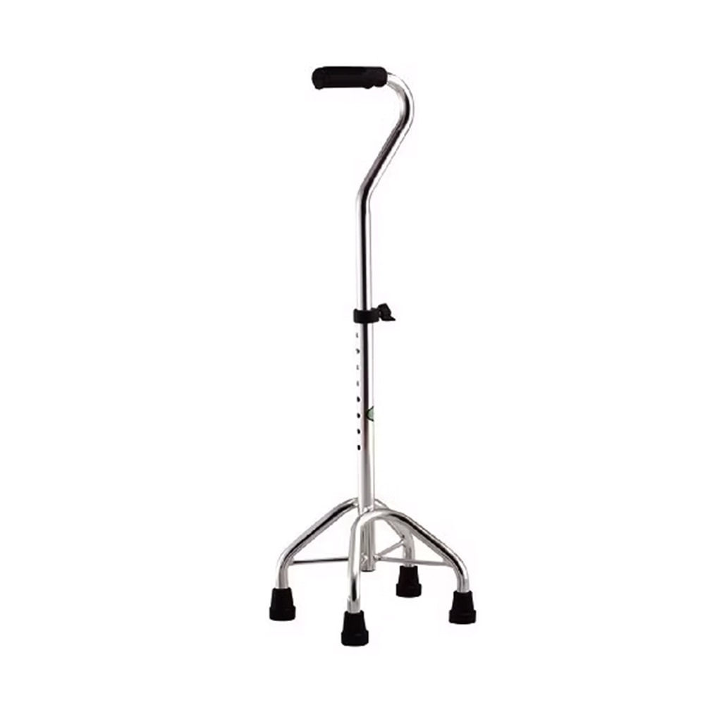 富士康 鋁合金 中K-問號把拐杖/四腳拐 FZK-2053