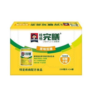 桂格完膳營養素含纖配方原味少甜禮盒250ml*8入(保健禮盒)