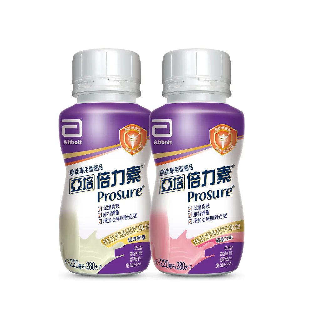 倍力素癌症專用即飲配方香草220ml x24入