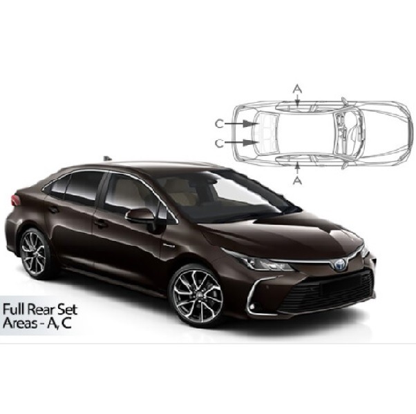 歐洲進口 抗UV遮陽透氣窗(TOYOTA COROLLA ALTIS 2019-/4D)