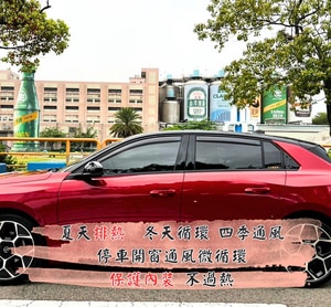 德國製 ClimAir 崁入式晴雨窗( OPEL MOKKA/MOKKA E 2021~至今 五門)
